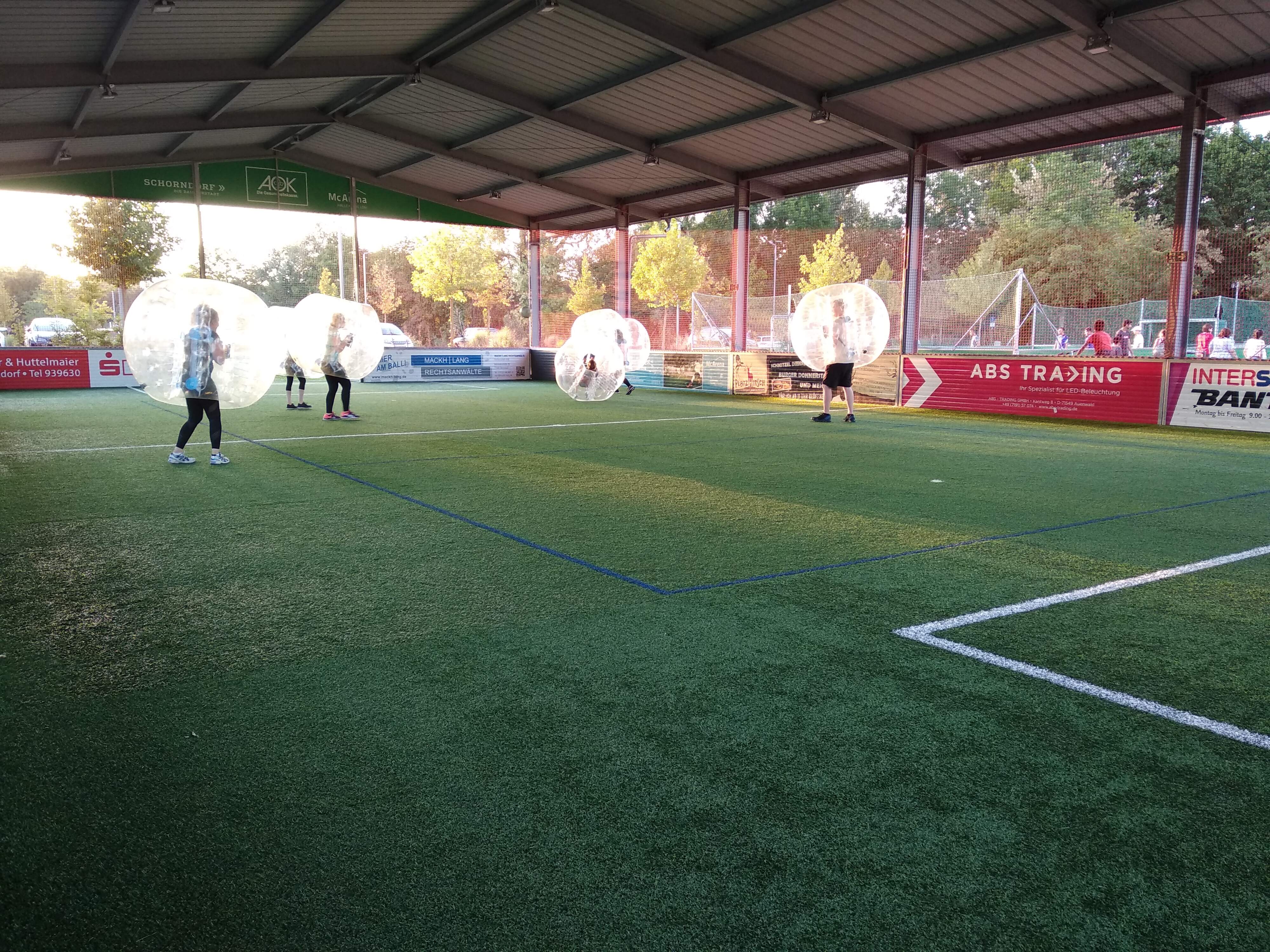 McArena Bubble Soccer Schorndorf Kindergeburtstag